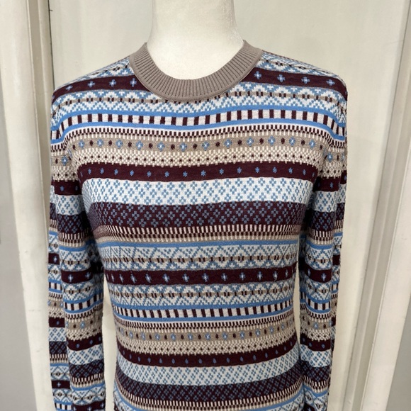Ann Taylor Fair Isle Sweater Size S - Picture 3 of 10
